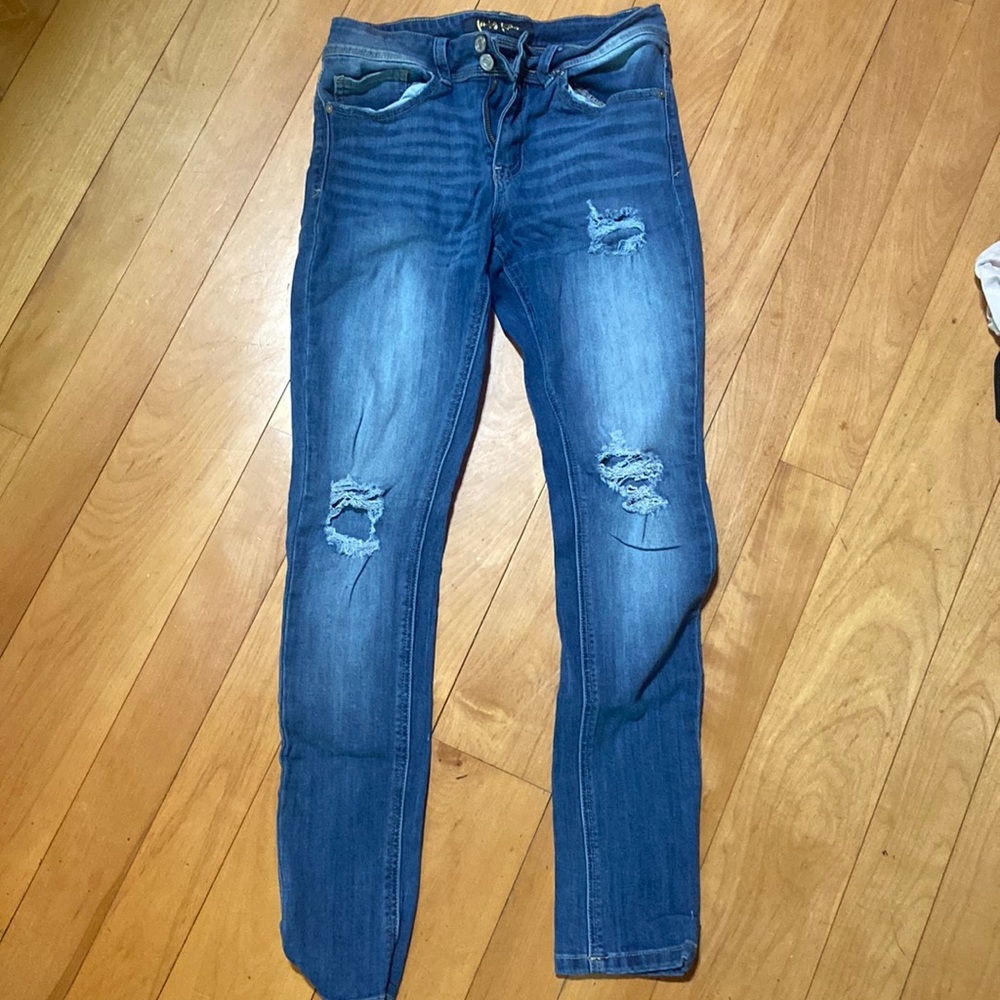 Indigo rein jeans, size 9 us, 28 euro